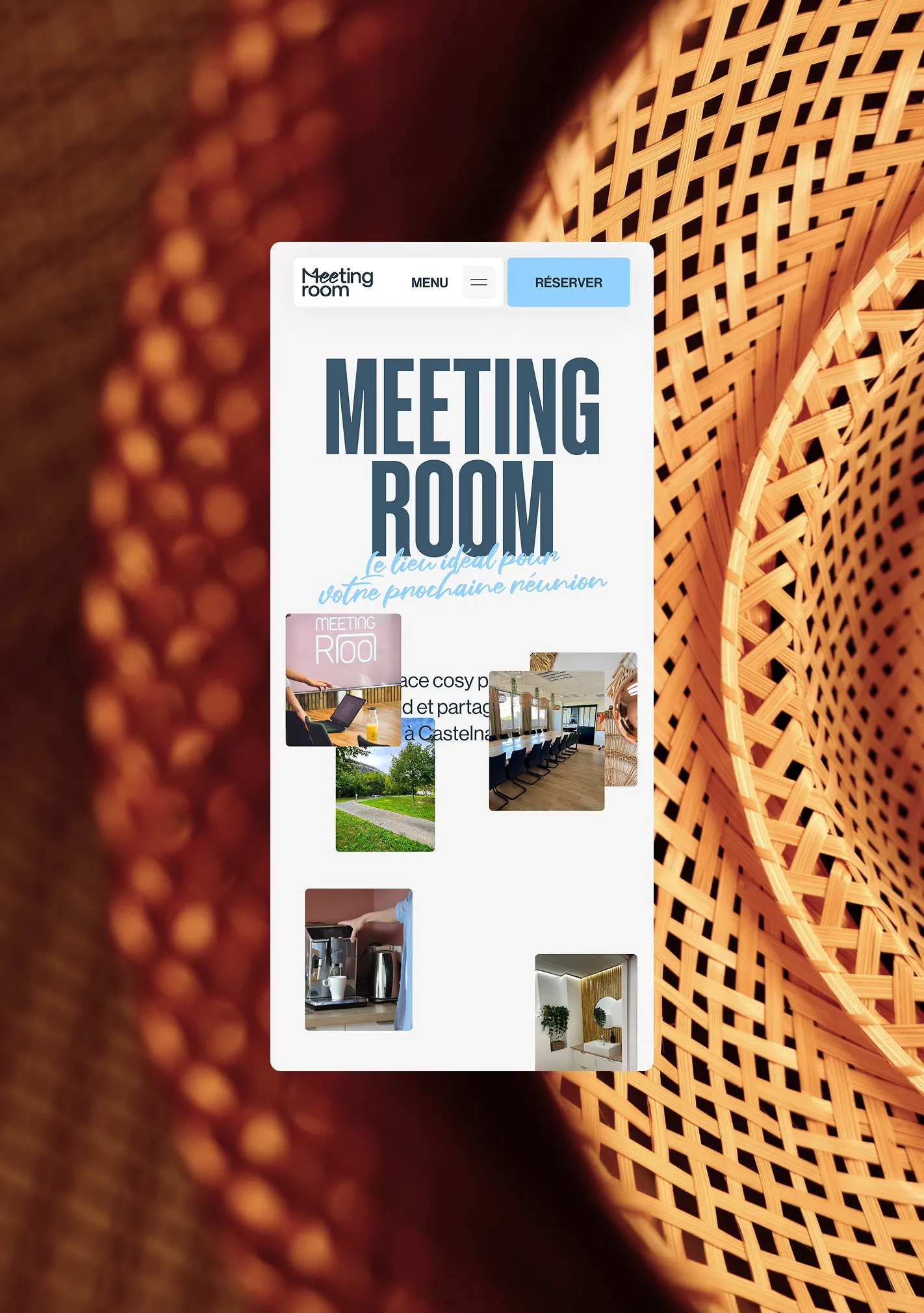 Vue portrait paysage meetingroom