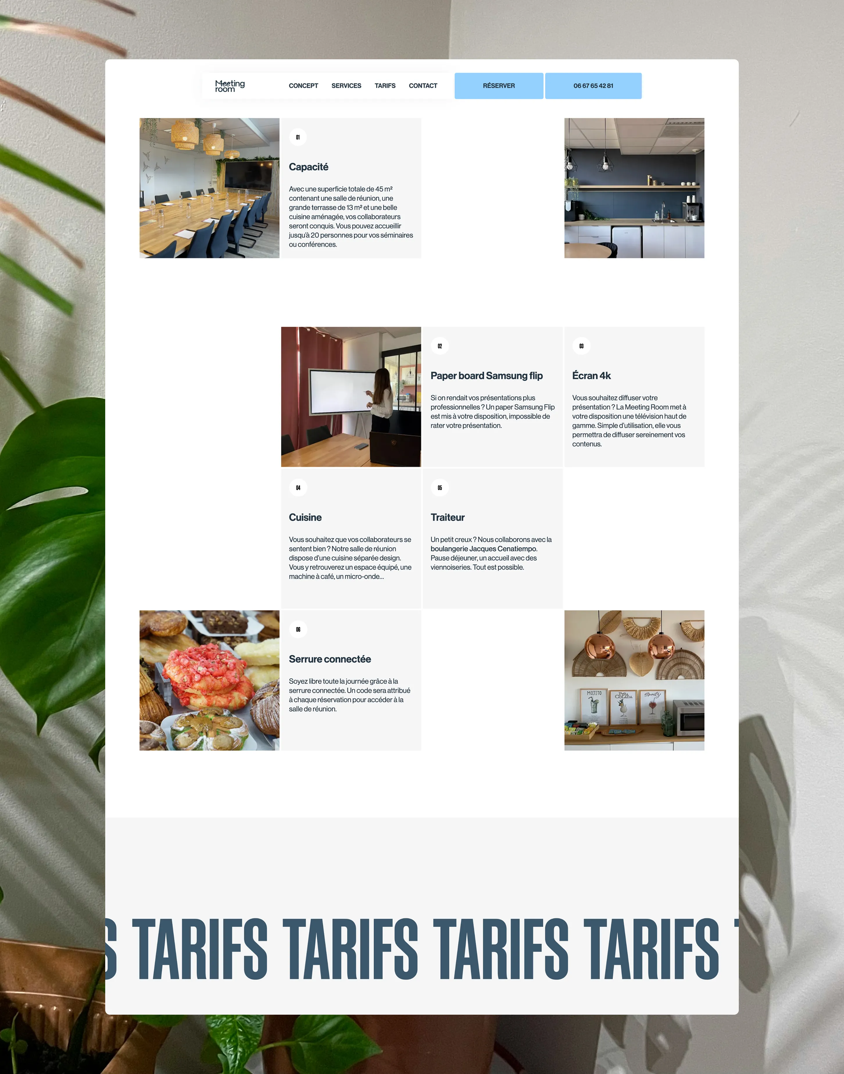 Vue portrait gauche meetingroom