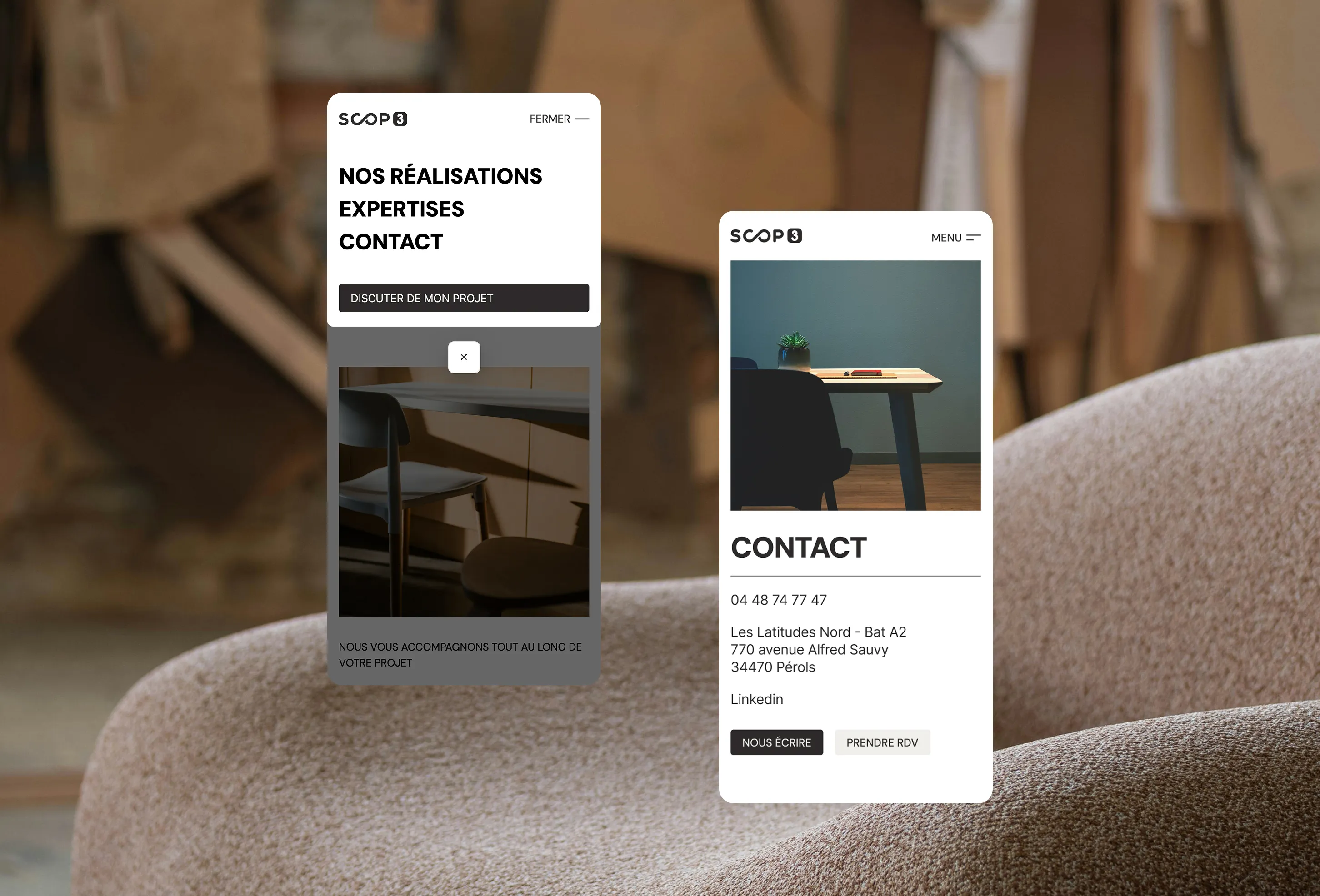 Vue double portrait scop3